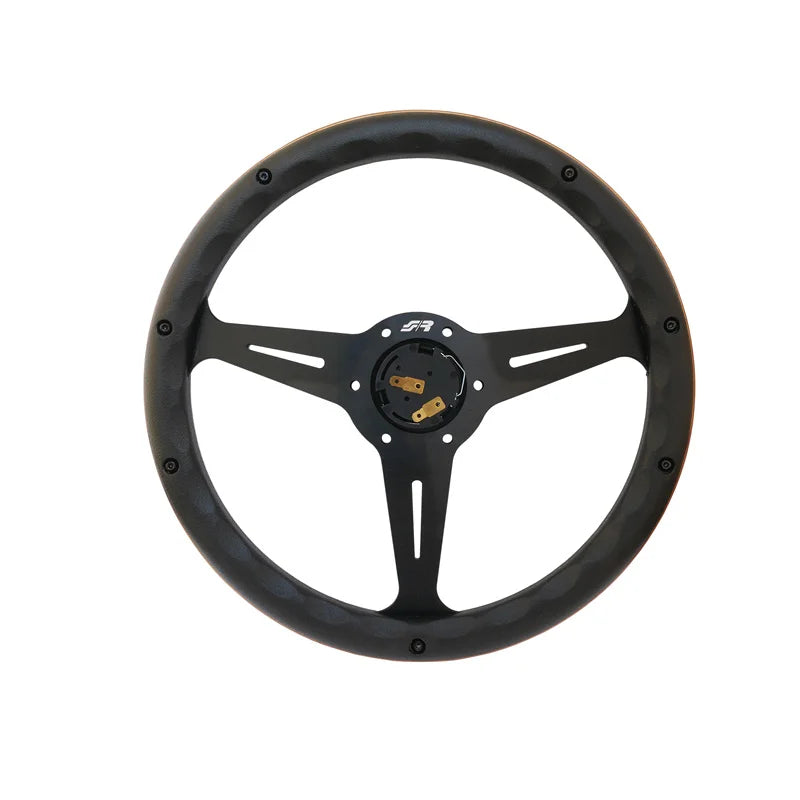 Simoni Racing Futa Universal Steering Wheel - Wood - Diameter 350mm