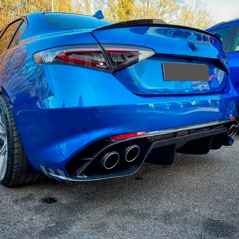 Spoiler Aileron Traseiro para Alfa Romeo Giulia (952) 2015- (ABS Glossy Black)