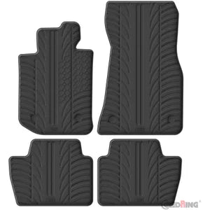 Tapetes de Borracha BMW 4 Series (G22) Coupe 2020- (T profile 4 Tapetes + Clips de encaixe)