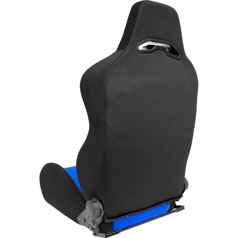 Eco Soft Black/Blue Fabric Backpacks