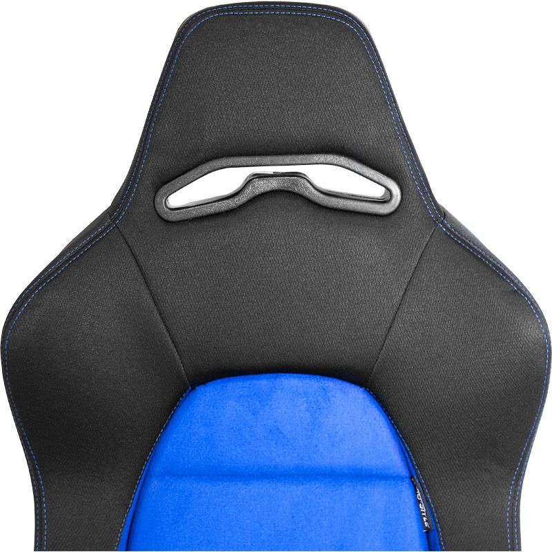 Eco Soft Black/Blue Fabric Backpacks