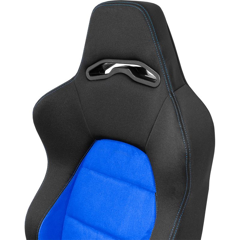 Eco Soft Black/Blue Fabric Backpacks