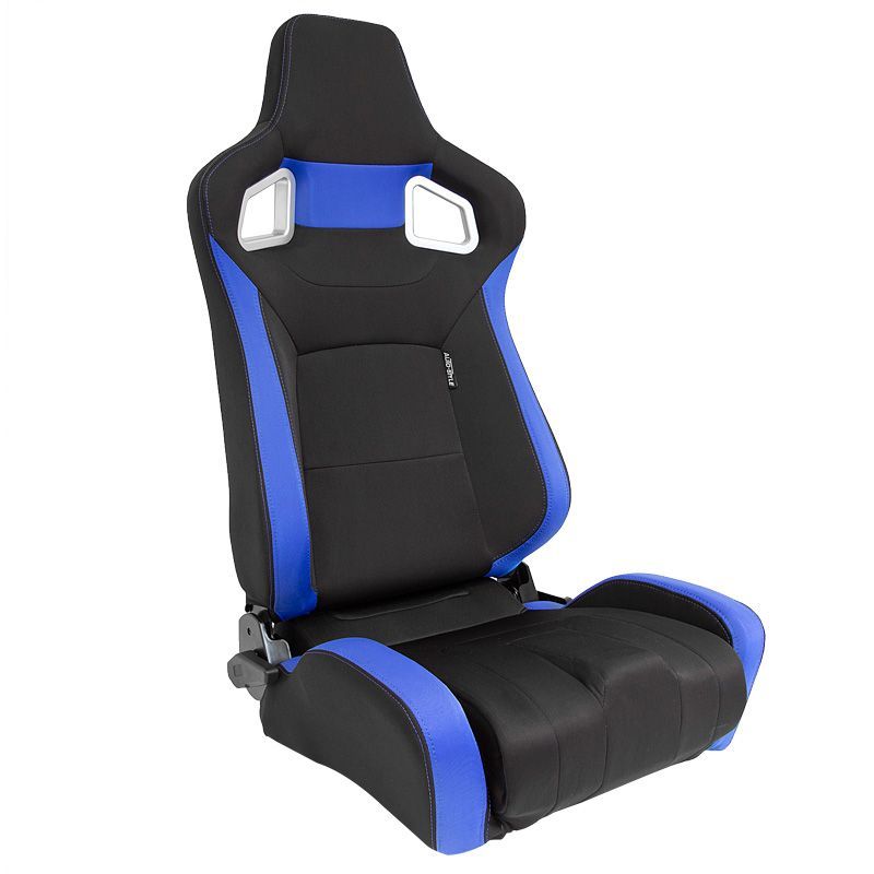Backets RS6-II Preto/Azul em Tecido