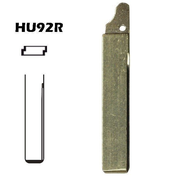 HU92R key replacement blade