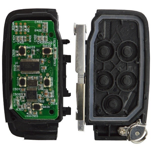 Comando chave HU101 5 botões Jaguar Land-Rover
