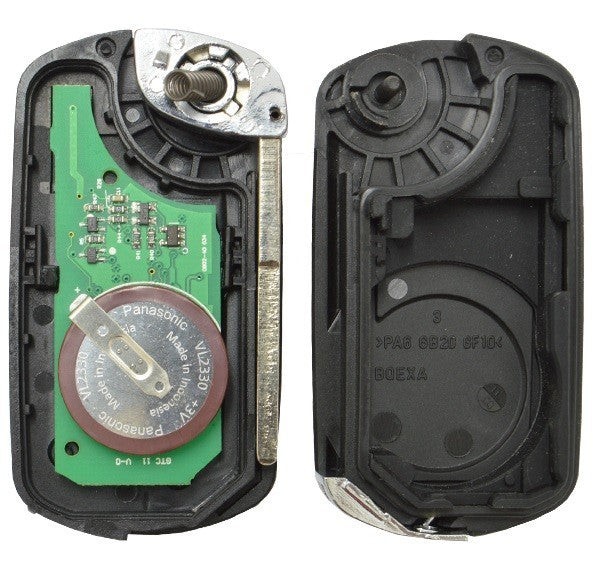 Comando chave HU101 3 botões Land-Rover