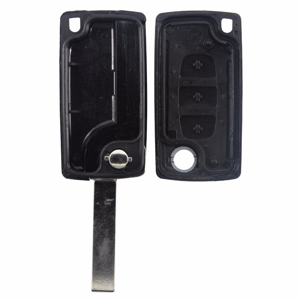 Carcaça chave comando Citroen 4 botões
