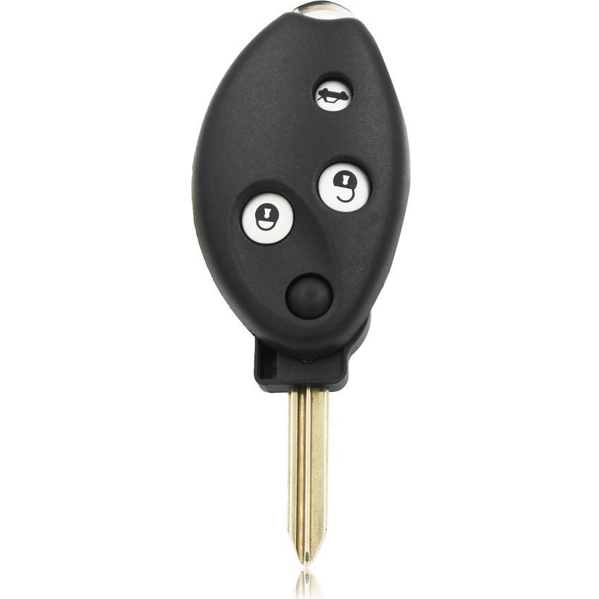 Citroën 3-button retractable key and housing