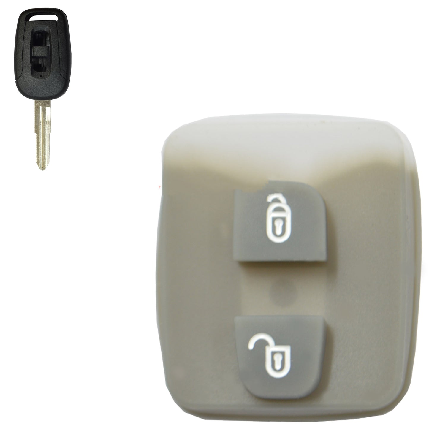 Rubber buttons key remote control Opel Chevrolet