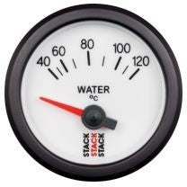 Manómetro Stack Temperatura Água 52mm Branco