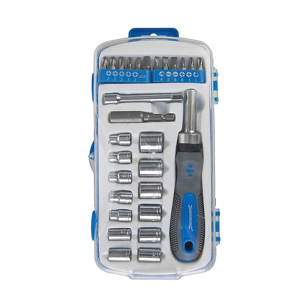 28-piece 1/4 Socket Wrench Kit