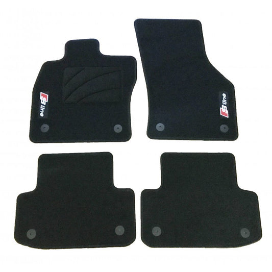 Floor mats for AUDI A3 8P S-line