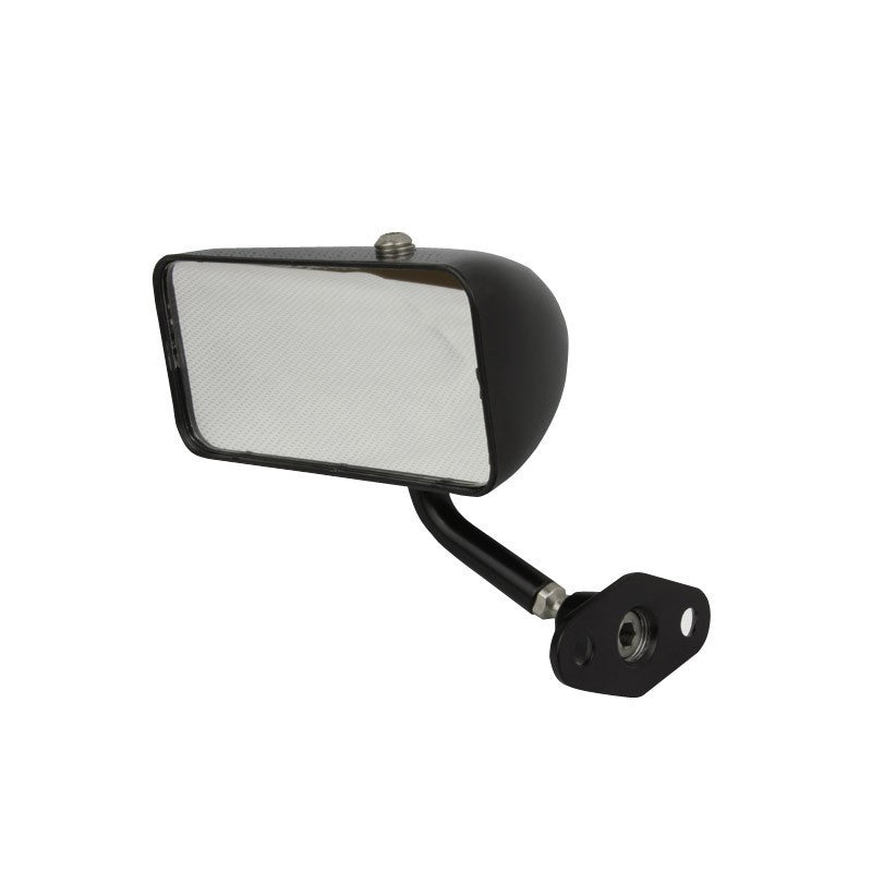 Formula Left Mirror Black Flat 113xH52mm