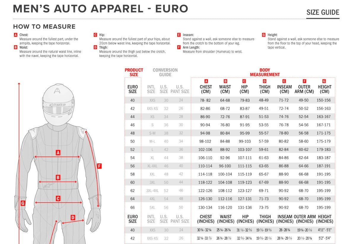 Fato Alpinestars Karting Indoor