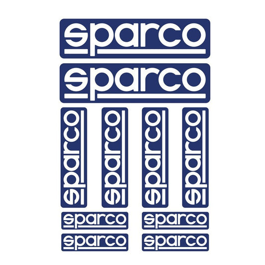 Sparco Stickers (Sheet with 10 Units)