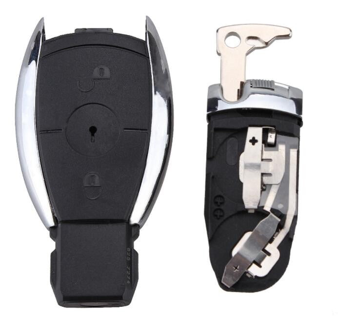 Mercedes 2-button control housing Chrome V1