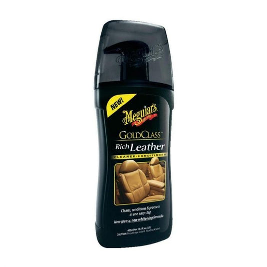 Meguiars Cleans and Moisturizes Leather Gold Class Leather & Vinyl Conditioner