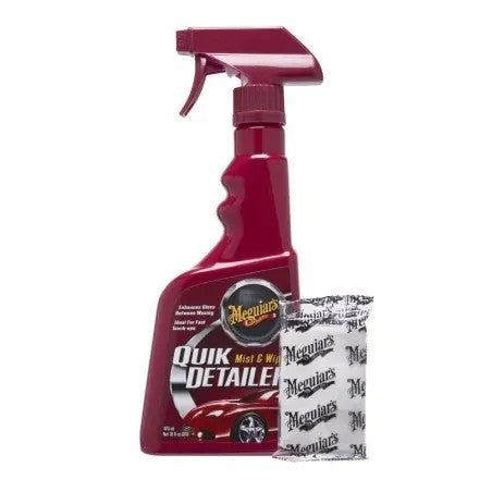 Meguiar's Quik Clay Starter Kit (50g Clay/473ml Quik Detailer)