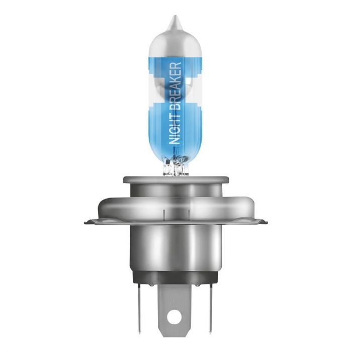 Osram Night Breaker Laser Halogen Bulbs - H4 - 12V/60-55W - Set of 2
