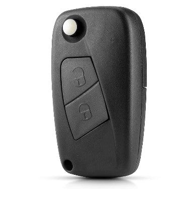 Fiat 2 botões carcaça e chave Preto