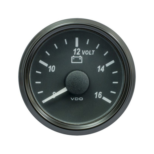 VDO SINGLEVIU VOLTAGE GAUGE 52MM 8-16V