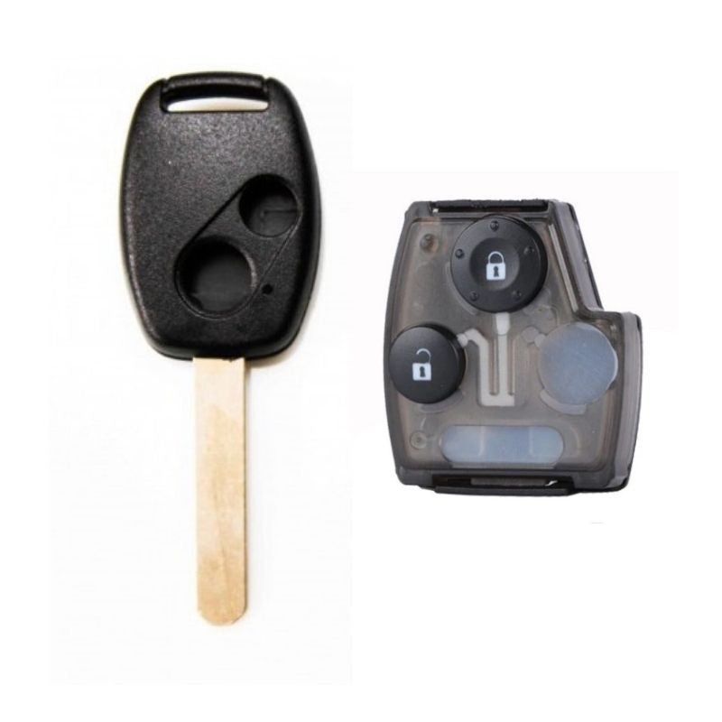 Honda 2-button key shell with button kit