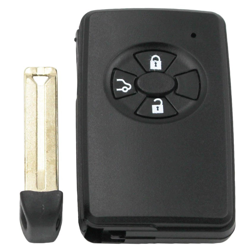 Toyota 3-button Key Less Card Control Housing