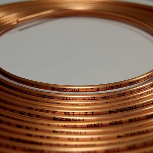Copper tube for braking 10 meters 0.9mm