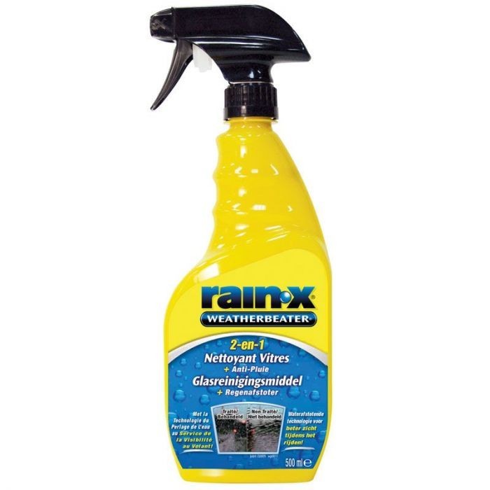 Rain-X Anti-Rain Glass Cleaner 500ml + Water Repellent 500ml