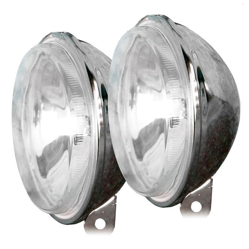 Auxiliary Headlights 115mm H3 Chrome Simoni racing