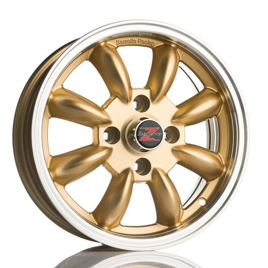 Minilite 5.5x15 Gold Barzetta Classic Rally Wheels