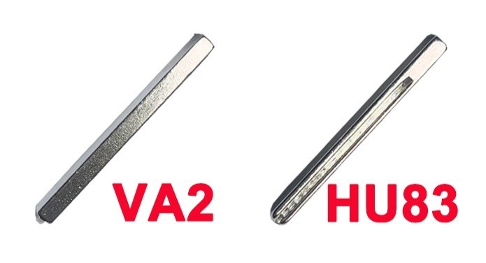 Citröen Carcaça de Chave Comando 3 Botões Luz V17