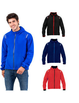 Sparco Wilson Windbreaker Jacket Black/Red