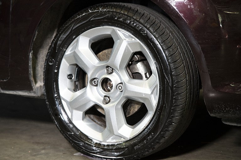 Berner Tire Cleaning and Shine