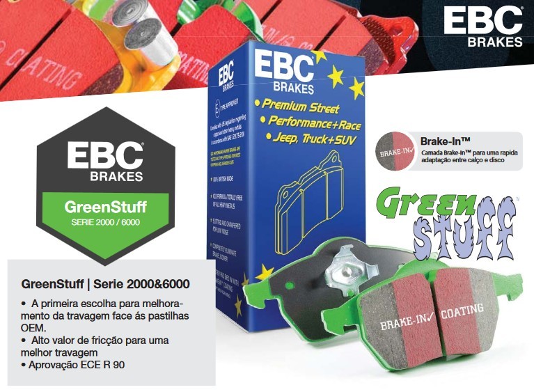 Pastilhas EBC GreenStuff