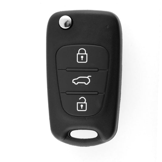 Hyundai 3 botões carcaça e chave