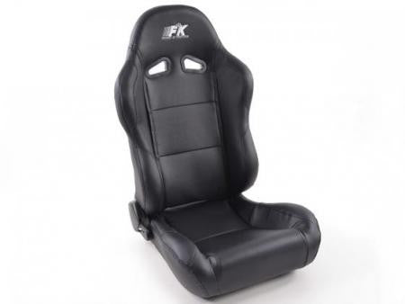 Conjunto 2 Backets Racing Napa Preto