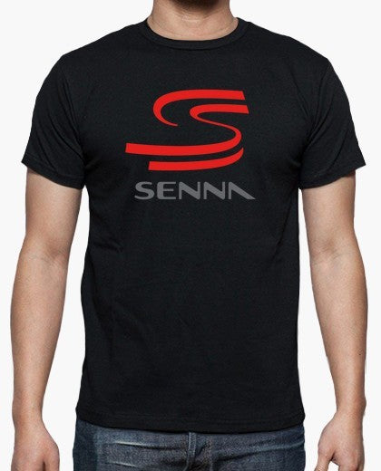 T-shirt Ayrton Senna Preto