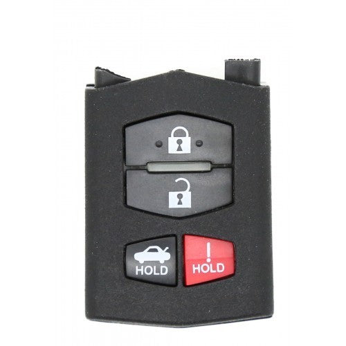 Carcaça comando 4 botões Mazda