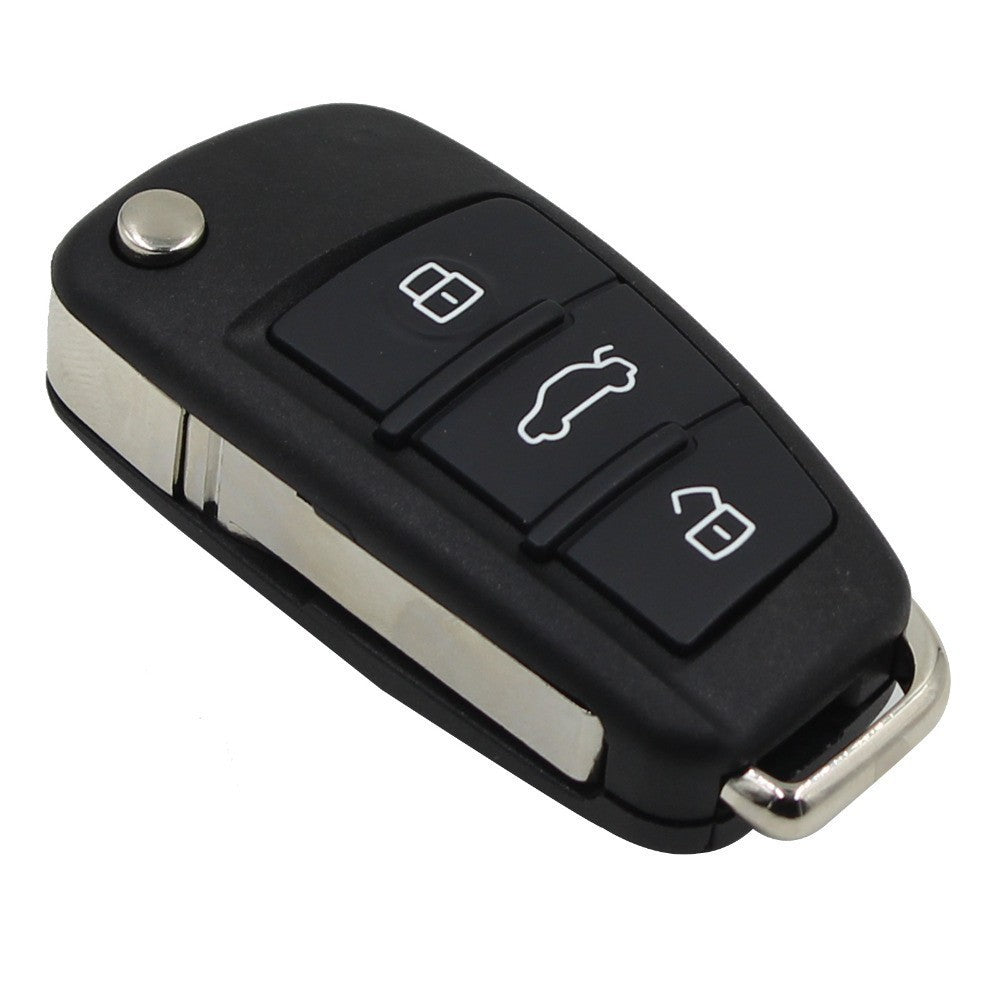 Comando e chave 3 botões para Audi A4 (Referencia 8E0837220Q)