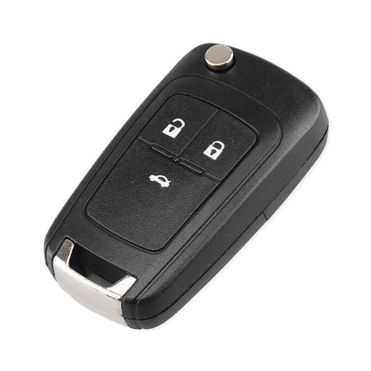 Opel 3-button retractable key shell