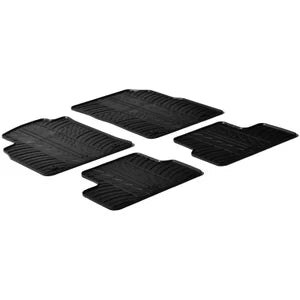 Tapetes de Borracha Opel Astra J 2009-6/2015 (T profile 4 Tapetes + Clips de encaixe)