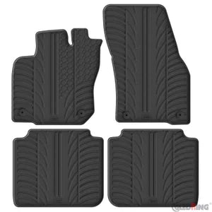 Tapetes de Borracha Volkswagen Tayron (R41) 2024- (T profile 4 Tapetes + Clips de encaixe)