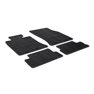 Tapetes de Borracha BMW New Mini One/Cooper/S/D R56 2006-2014 (T profile 4 Tapetes + Clips de encaixe)