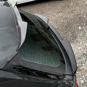 Lower mid Spoiler Aileron Traseiro para Audi A4 (B9) Avant Facelift 2019-2024 (ABS Glossy Black)