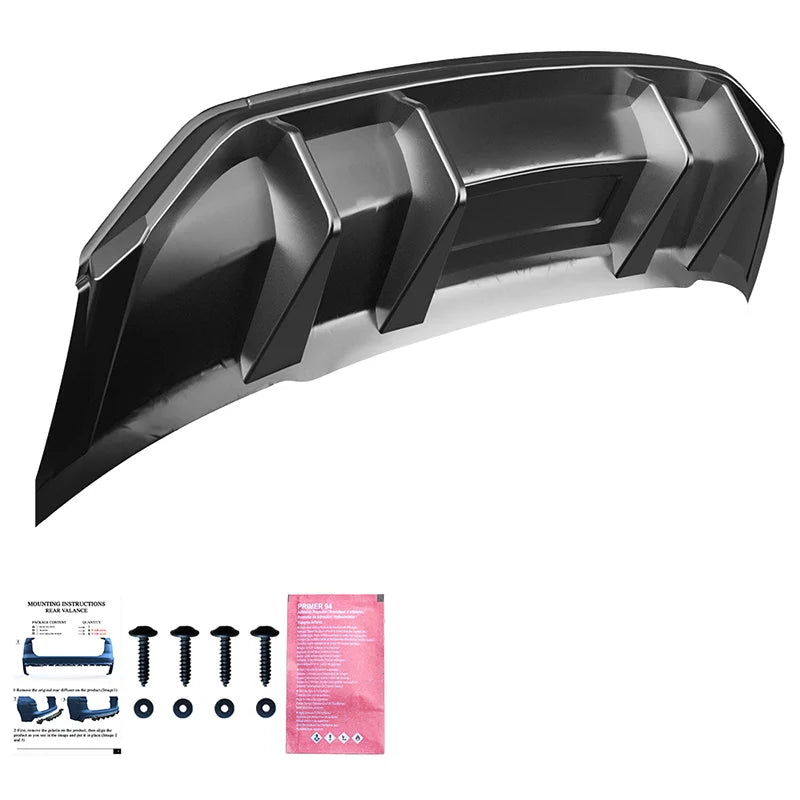 Difusor Traseiro Audi Q3 (F3N) Sportback S-Line 2019-2025 excl. RSQ3 - Gloss black