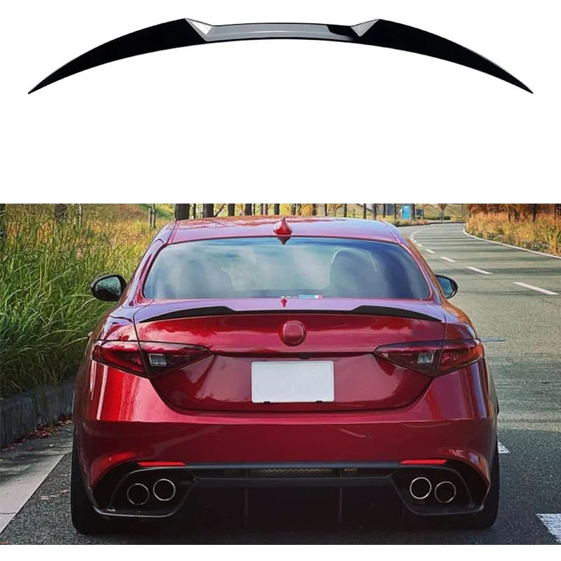 Spoiler Aileron Traseiro para Alfa Romeo Giulia (952) 2015- (ABS Glossy Black)