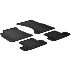 Tapetes de Borracha Audi A5 2007-2016 (T profile 4 Tapetes + Clips de encaixe)