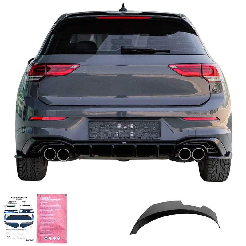 Spoiler Mala VW Golf VIII HB 3/5-doors 2020-2024 & FL 2024- excl. GTi/GTD/GTE/R/R-Line