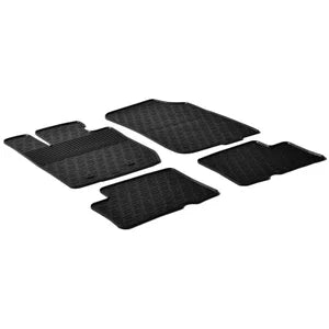 Tapetes de Borracha Dacia Duster 2010-2015 (G profile 4 Tapetes + Clips de encaixe)